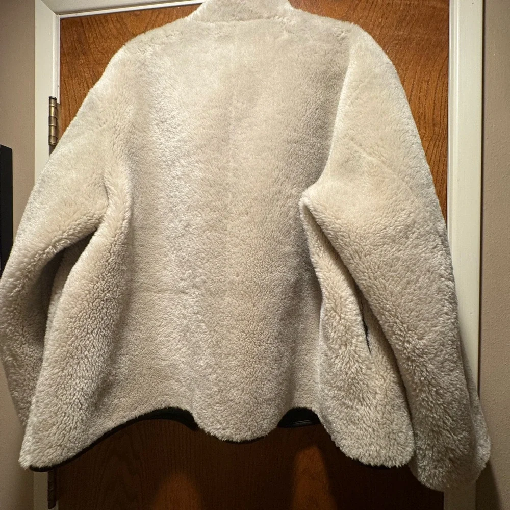 Mango Shearling Jacket - Picture 4 of 7